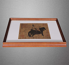 崇阳书画装裱配框服务案例